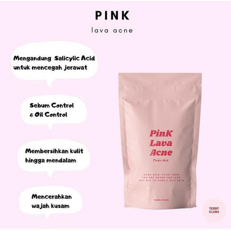Teddy Clubs Face Powder Mask (BPOM)
