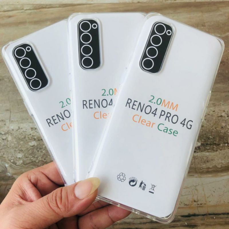 Silikon Jelly Softcase Bening Oppo Reno 4 Pro 4G Soft Case
