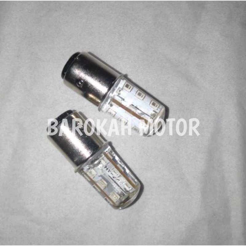 Bohlam Rem LED Kaki 2 12v - 24volt