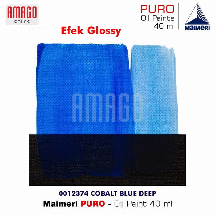 MAIMERI PURO - OIL PAINT - COBALT BLUE DEEP - 40ML - M0012374