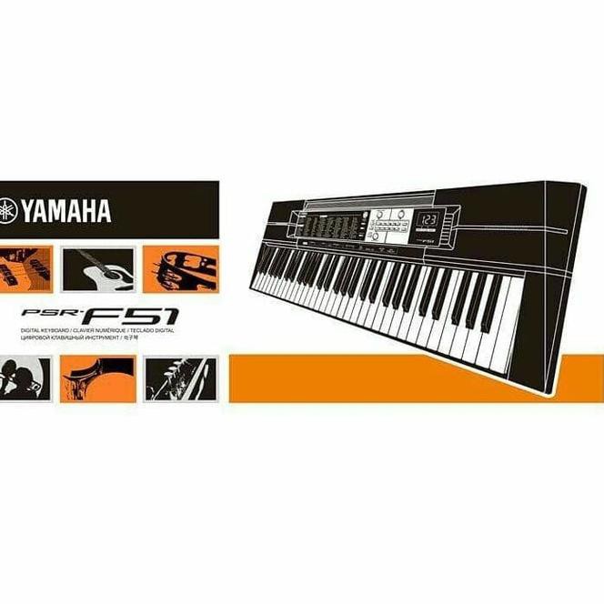 Keyboard Yamaha PSR F51 / PSR F-51 / PSR F 51 Original (KODE T0928)