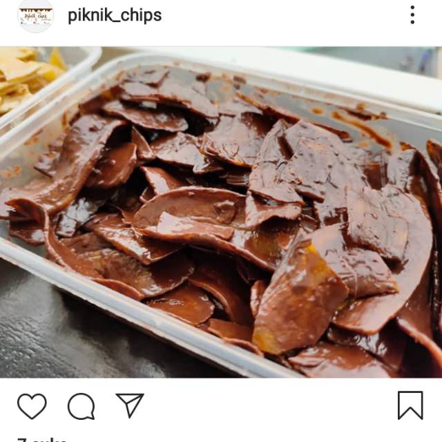 Kripik pisang lumer