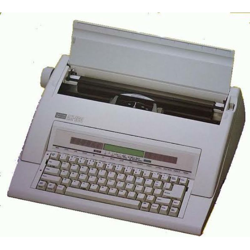 NAKAJIMA AX 160 Elektronik Typewriter / Mesin Ketik Tik Listrik AX160