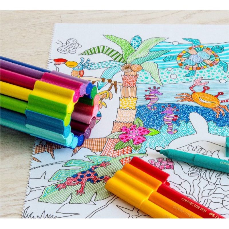 Faber Castell Connector Pens 10 Warna