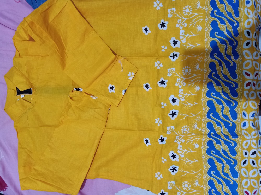 Batik Tunik Wanita Modern Riskyma M L Xl 2l 3l Jumbo