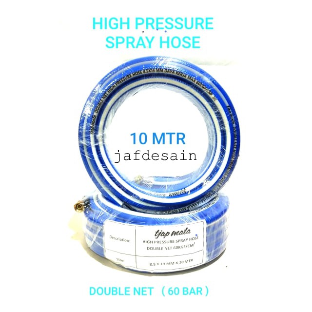 Selang Angin Tekanan Tinggi High Pressure 10 meter tjap mata
