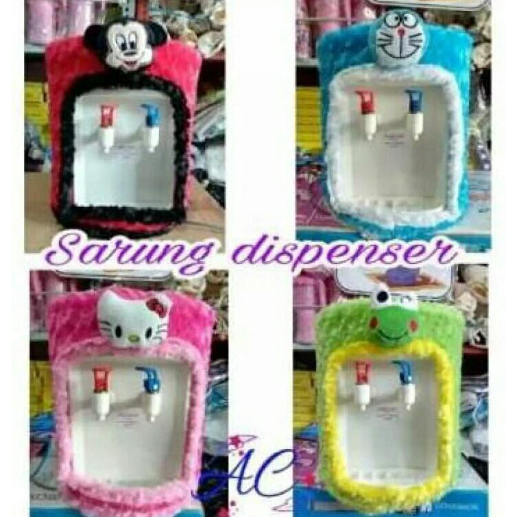 COVER DISPANSER BAHAN RASFUR karakter