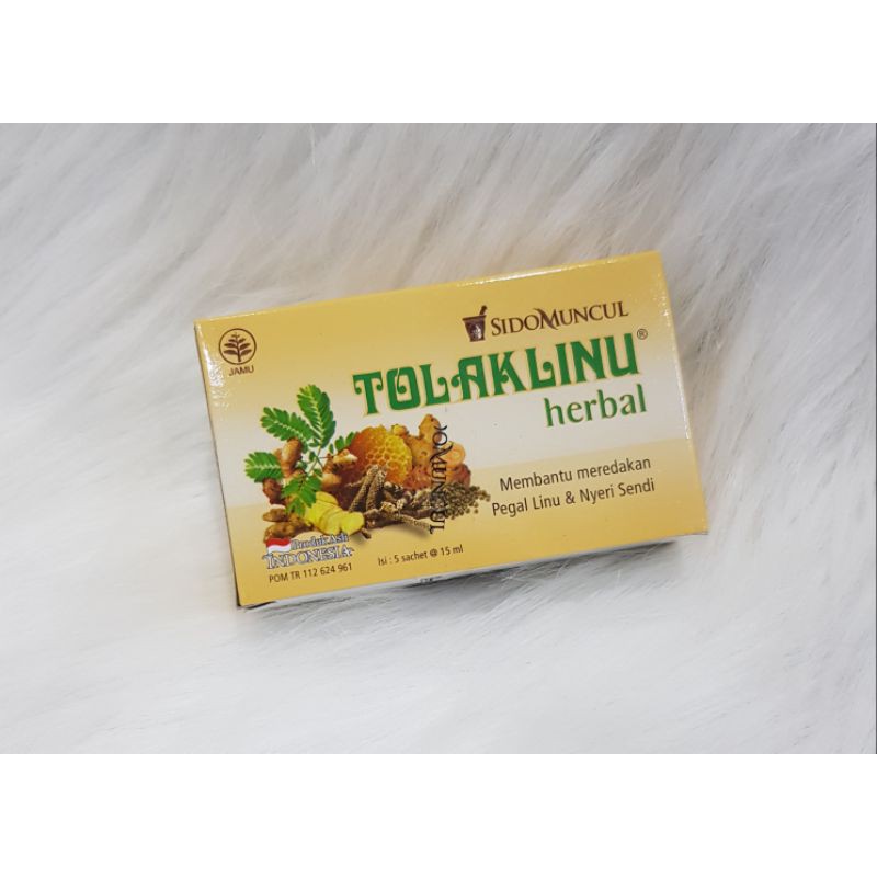 Tolak Linu herbal 1 box isi 5 sachet