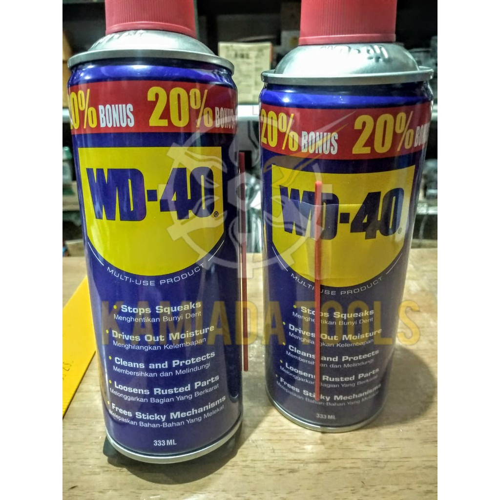 WD 40 333ml/ Pelumas Anti Karat WD 40/ Pelumas Serba Guna WD 40