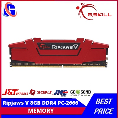 Gskill Ram Ripjaws V 8GB DDR4 PC-2666 F4-2666C19S-8GVR