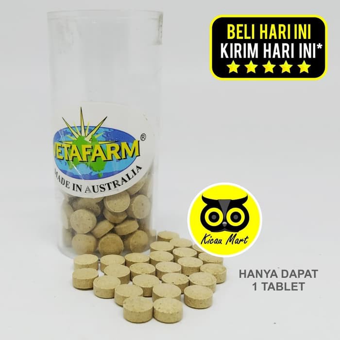 OBAT BURUNG LIVERTONIC VETAFARM BUTIR PIL VITAMIN MERPATI BALAP LIVERT