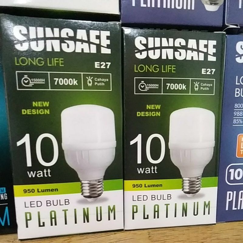 LAMPU LED PANA/SUNSAFE 10 WATT