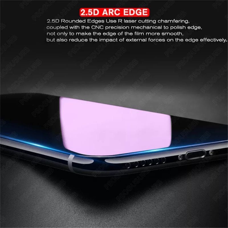 Tempered Glass Full Anti Blue Light Radiasi Realme C21y GT X50 X50 Pro Q X Lite Tg