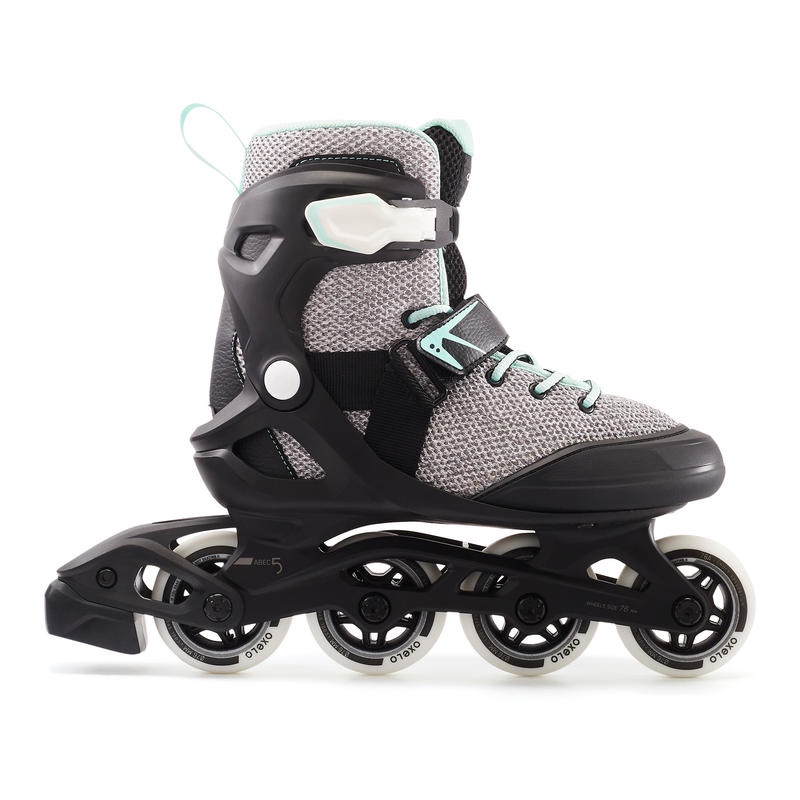 OXELO Fit 100 Sepatu Roda Dewasa Untuk Wanita Inline Skates