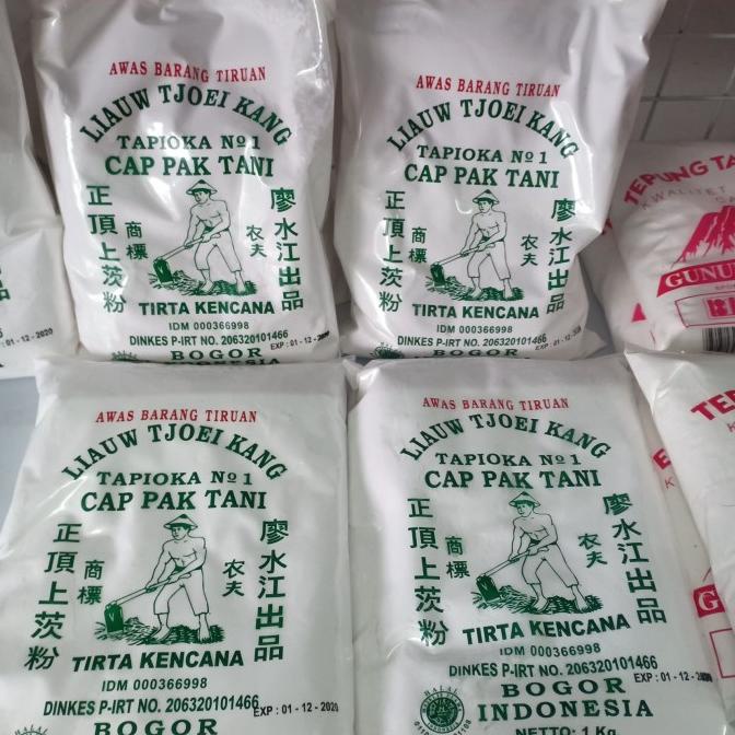 

Tepung Sagu Tani 1 kg Liauw Tjoei Kang 1kg Tapioka