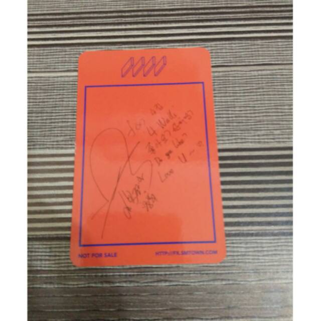 Photocard Victoria F(x) / Fx 4walls