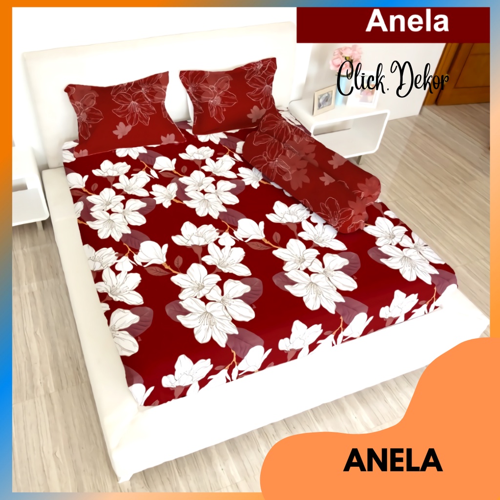 SPREI LADY ROSE Premium - Motif Anela Ukuran Single 120 x 200 cm - Queen 160 x 200 cm - King 180 x 2