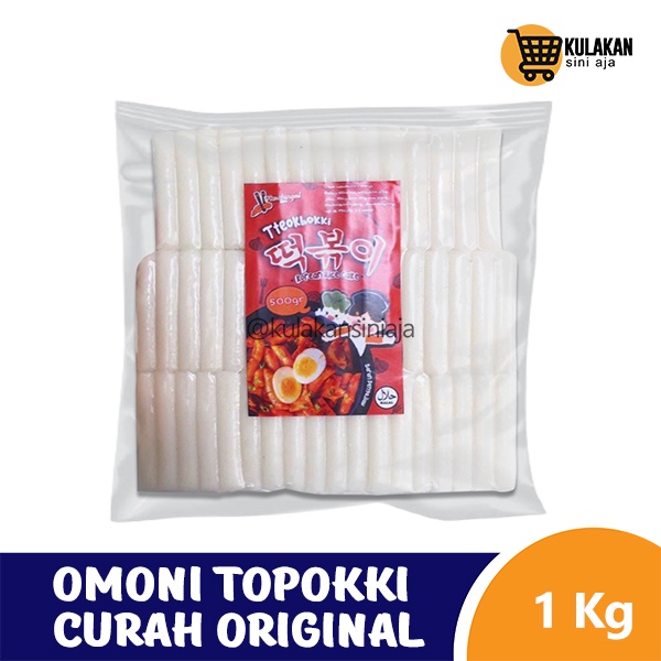 Omoni Topokki Curah Original 1 Kg