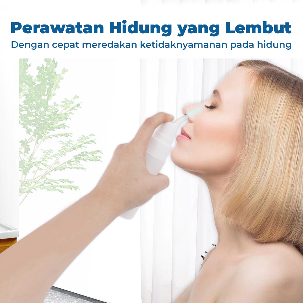 Nasal Spray Bottle Botol Cuci Hidung Neti Pot Mini Portable 70ML - nasal spray