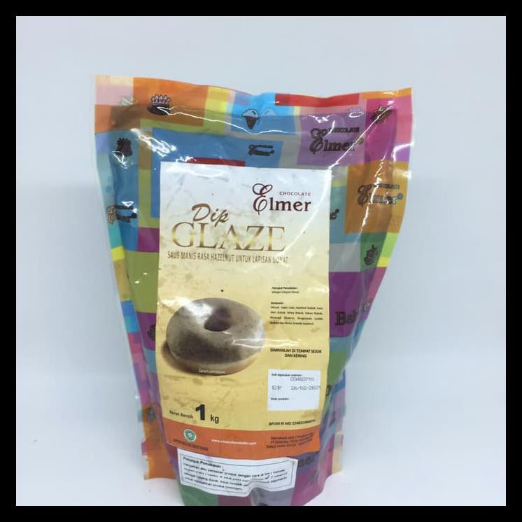 

Promo Elmer Hazelnut Dip Glaze 1 Kg 1Kg ( Packing Pabrik)