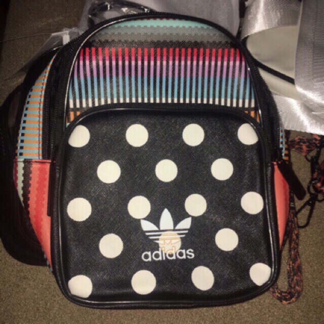 READY STOCK SIAP KIRIM ADIDAS MINI BACKPACK HAWAII / ADIDAS MINIBACKPACK POLKADOT