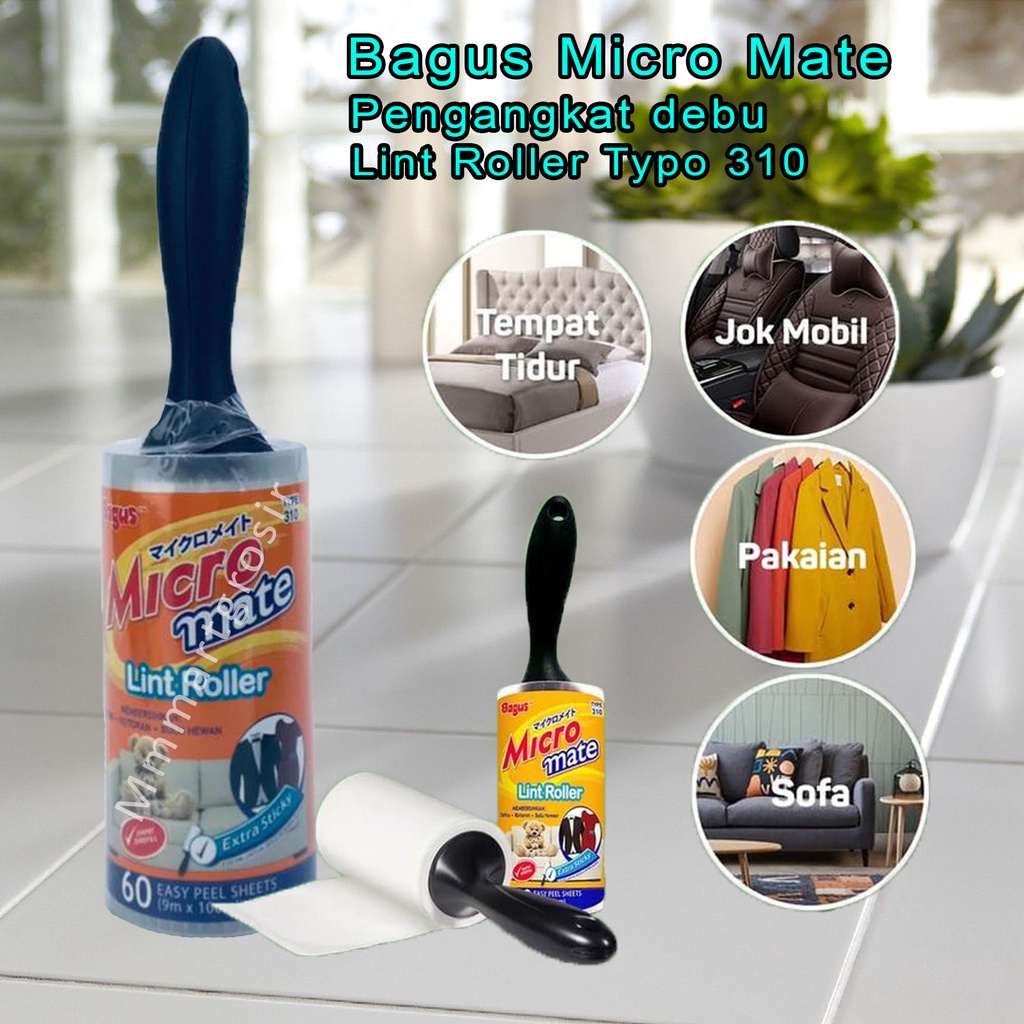 Bagus Micro Mate / Lint Roller / Pengangkat debu / Type 310