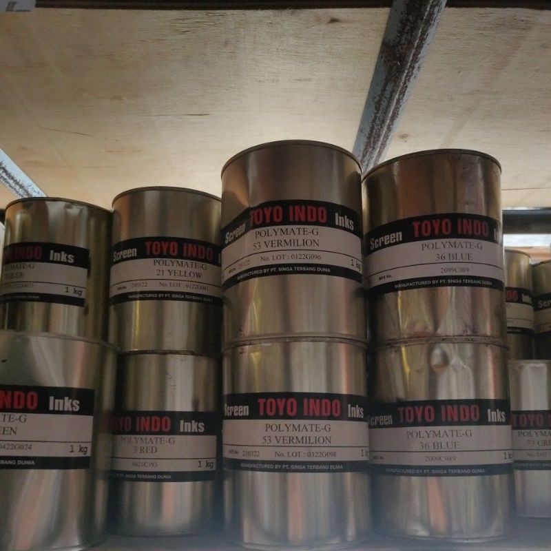 

Tinta sablon plastik Toyo Polymate 1kg