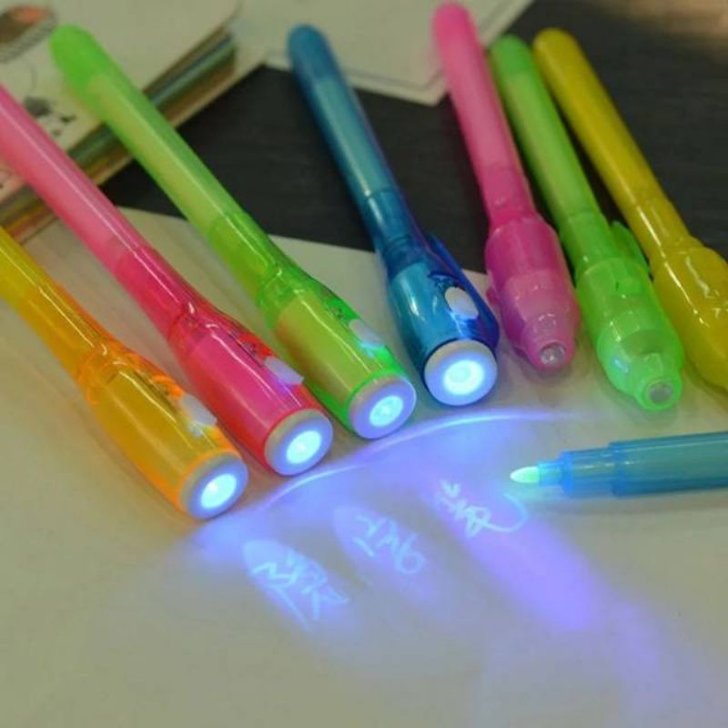 1 pcs pulpen contek nyala/pulpen lampu