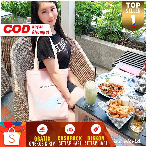 Tote Bag Wanita TT47 Totebag Tas Wanita Tas Kuliah Totbag Korea Tas Sekolah Murah Kekinian