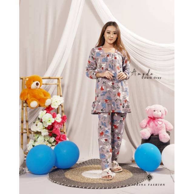 Piyama amyda, ghiina daster / ghiina fashion