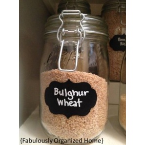 

⚡COD⚡Stiker Label Bumbu Dapur /Organizer/ Pantry Waterproof + Spidol/Kitchen Seasoning Label Stickers