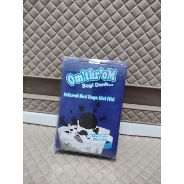 

amplop lebaran motif oreo