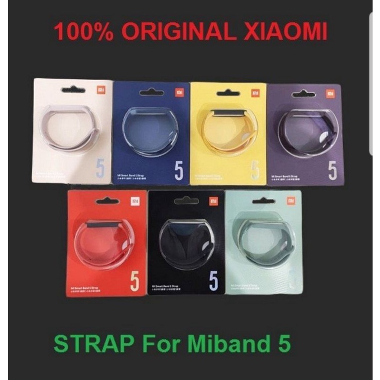 Strap Mi band 5 Original Strap Mi Band Original