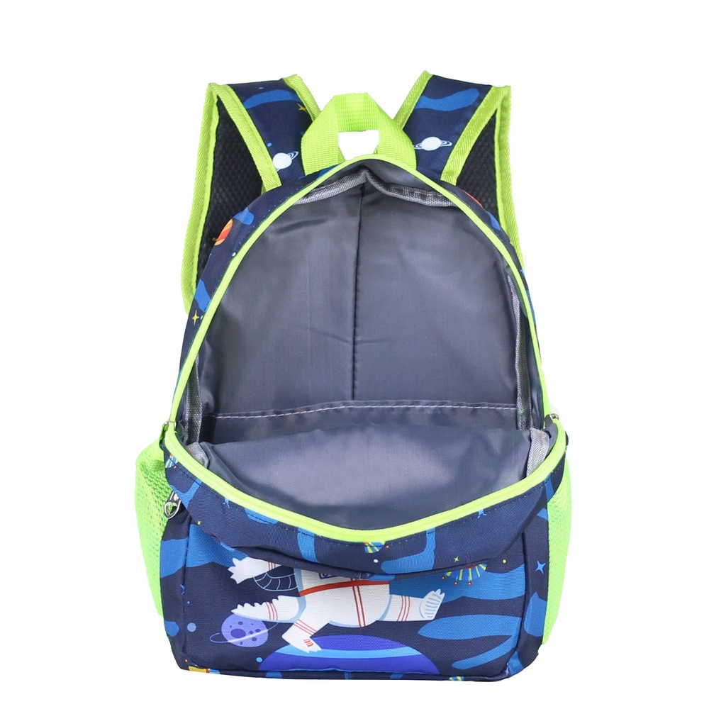 Backpack Mini Import Tas Keren Navy Hijau Space Anak Gendong Sekolah Anak Laki Laki Tk Cowo Kids