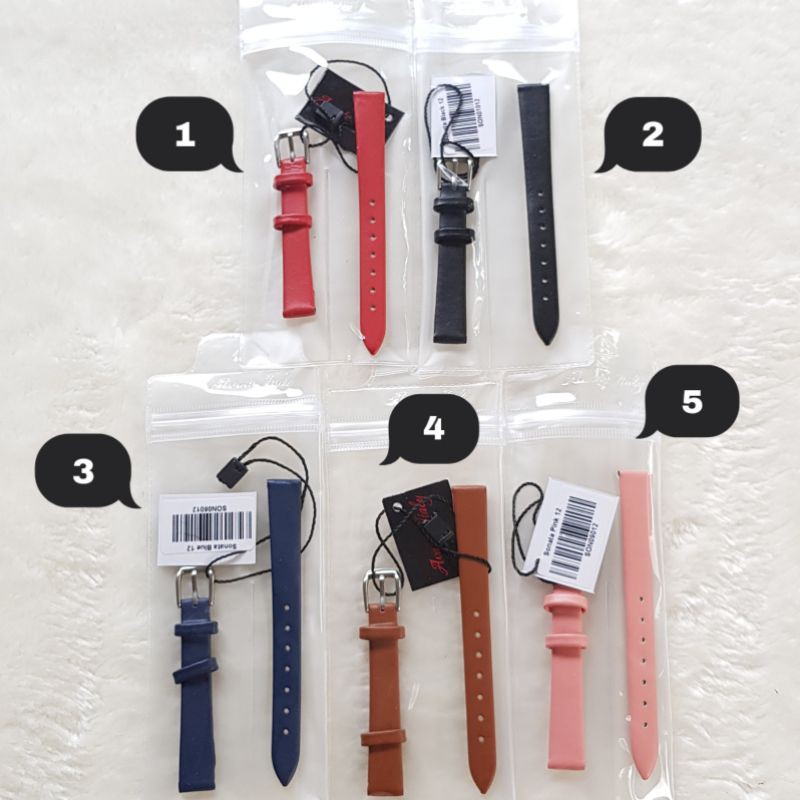 Strap Kulit Jam - Avante Italy Ukuran 12
