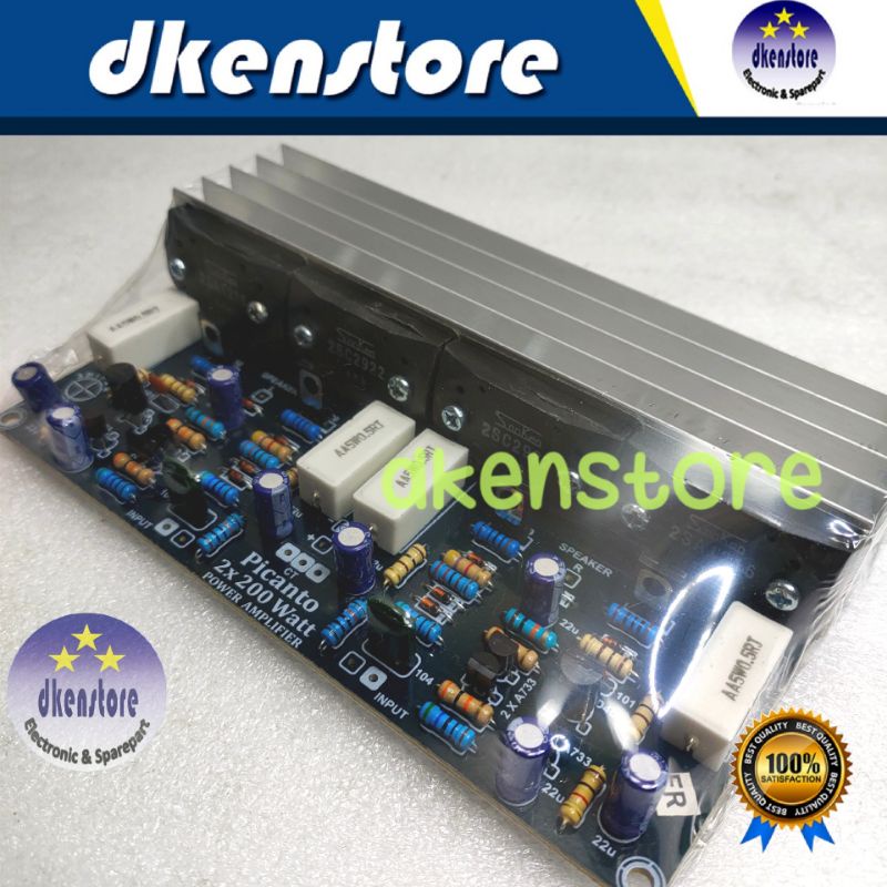 Kit Power Stereo Sanken 2x200w 2 x 200watr