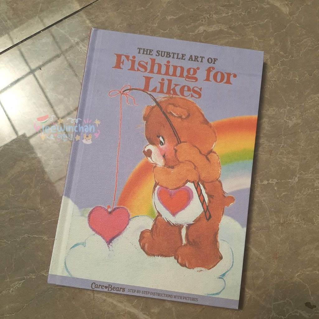 TYPO Self Care Bears Notebook | Hard Canvas Cover Diary Ruled Pages Original Notepad Buku Catatan Di