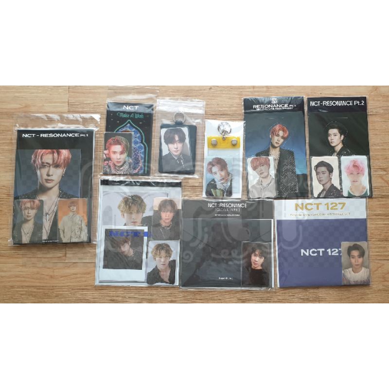 NCT Jaehyun Official MD Photocard Holo AR Ticket