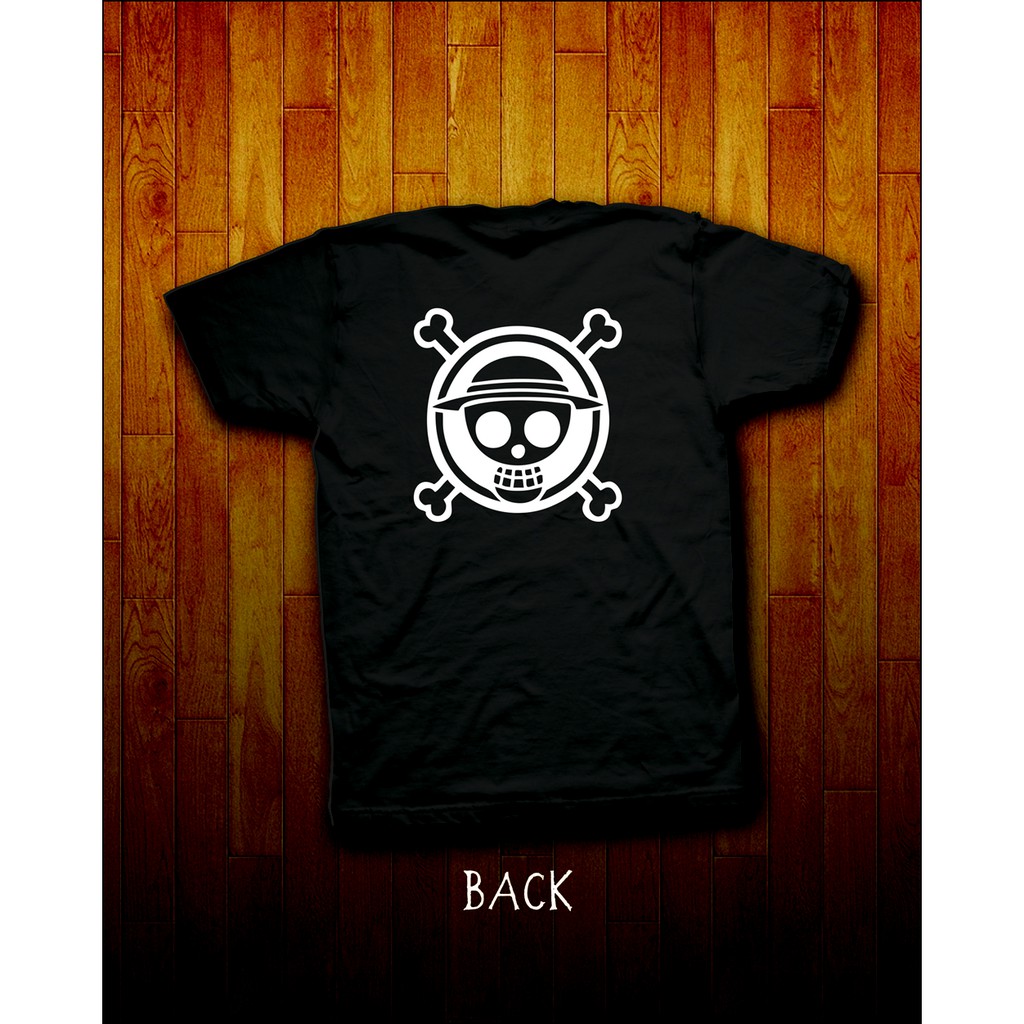 COD - TSHIRT LUFFY KAOS LUFFY BAJU LUFFY ANIME ONE PIECE Logo Luffy M - XXL