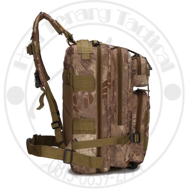 Tas tactical military 3P- bahan kordura- ransel tactical- IMPORT- caril tactical