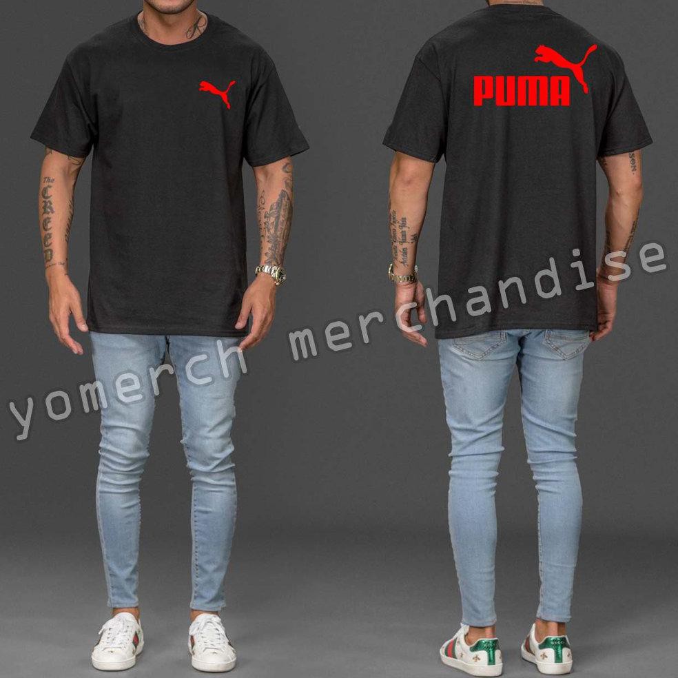 Jual Murah Baju Kaos T Shirt PUMA Murah Simple Keren Pria Wanita COSTUMERCH 1