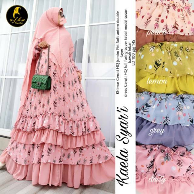 KAELA GAMIS SYARI REALPICT  CERUTY