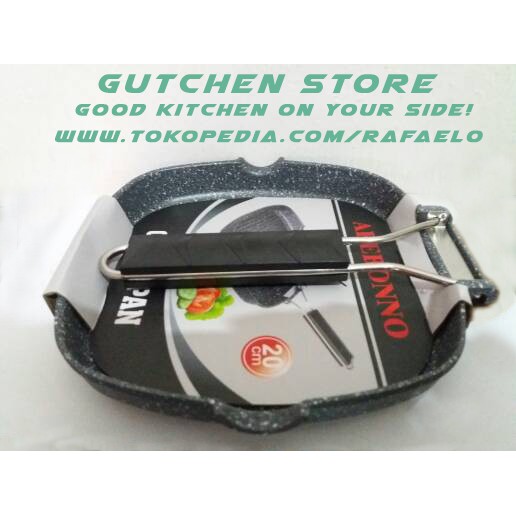 [RINGKAS] Grill Pan Akebonno | Pemanggang Lipat  Kompor