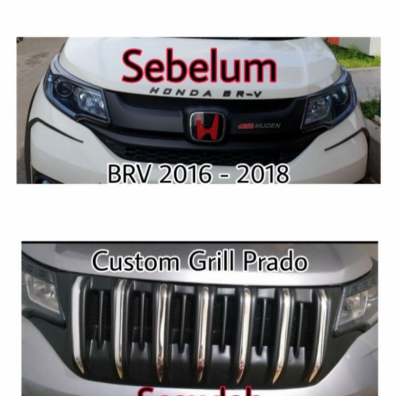 grill honda brv 2016 prado