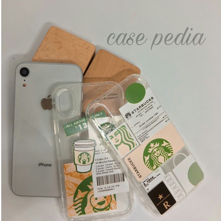 Case Casing Xiaomi Redmi Note 4 5 6 7 8 9 10 10s PRO POCO F3 M3 X3 NFC PRO Transparent Starbucks Anti Crack