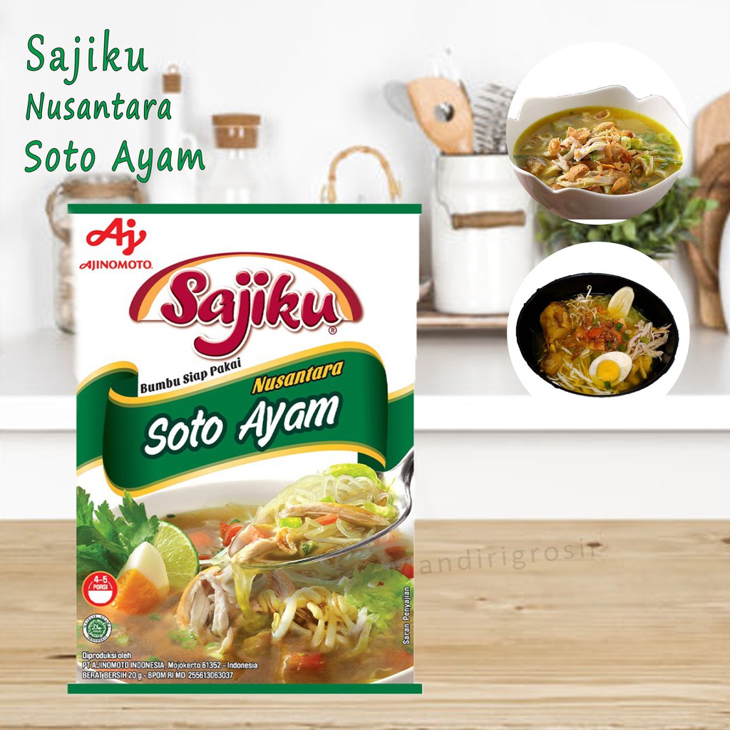 BUMBU * NUSANTARA SOTO AYAM * SAJIKU * 20g