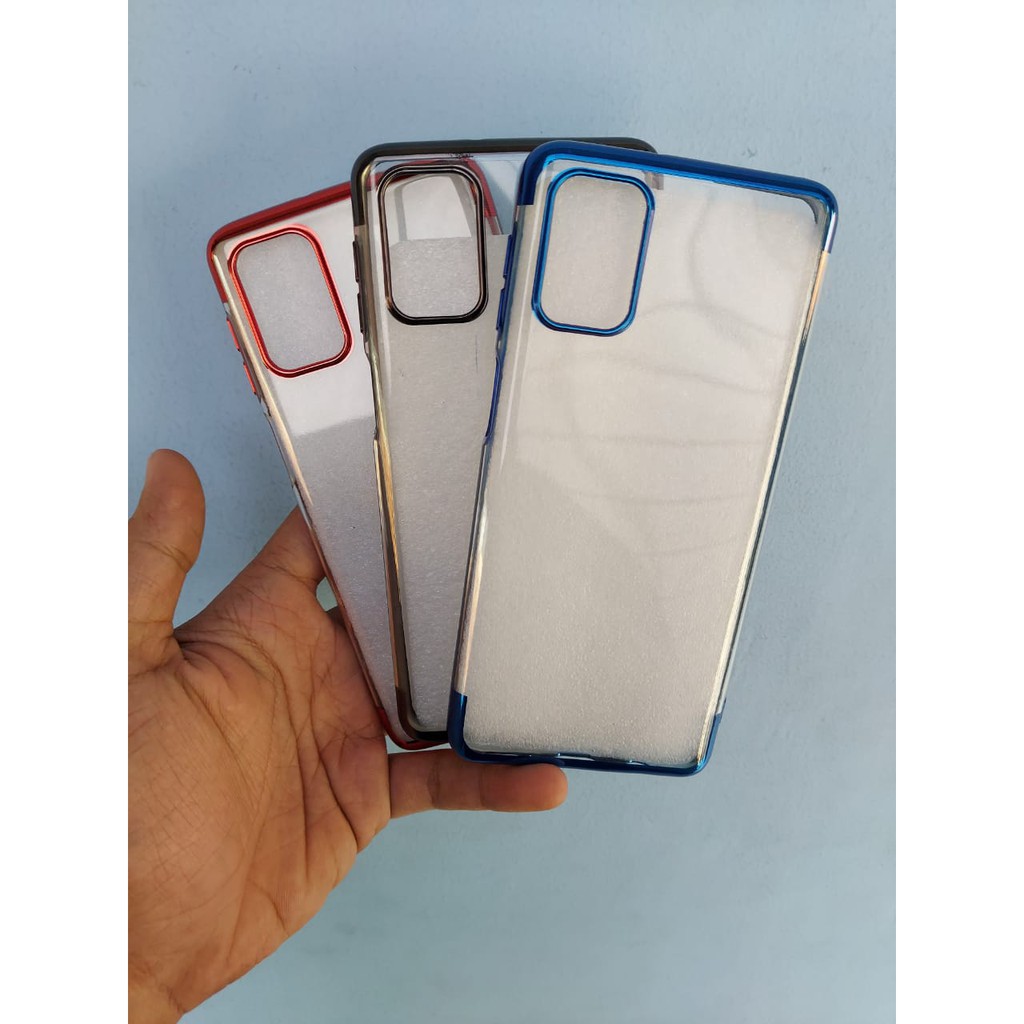 Case Samsung M31s Premium Luxury TPU Plating Softcase Samsung M31s 2020