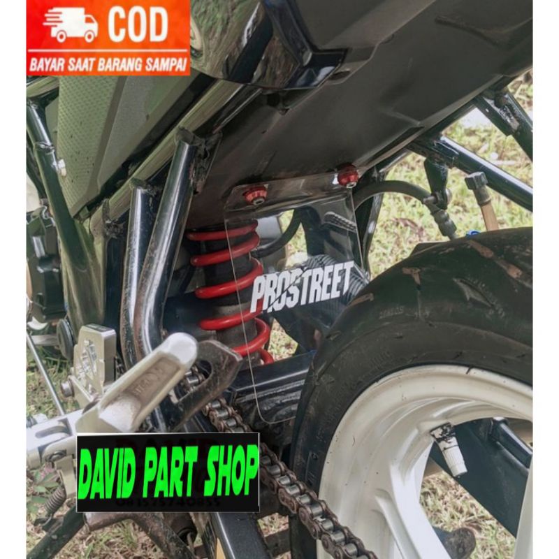 CV.GSC Mika akrilik pelindung shock old cb150r & new cb150r set baut