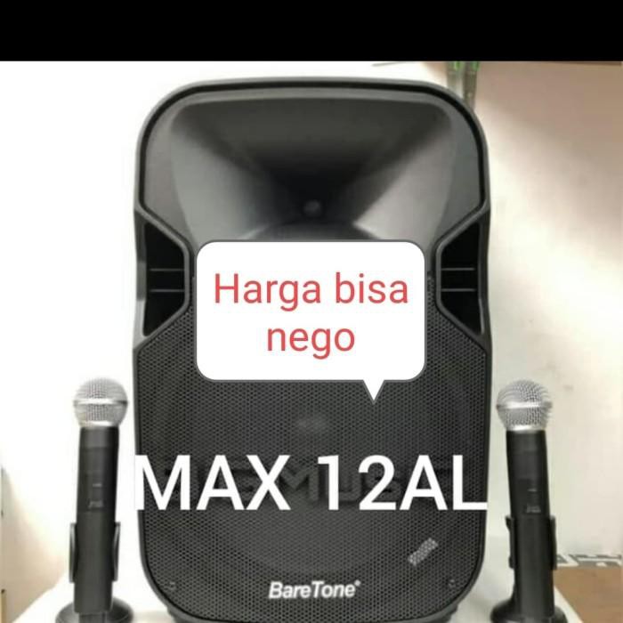 meilunshop031- Speaker Bluetooth BARETONE 12 inch MAX12AL Murah