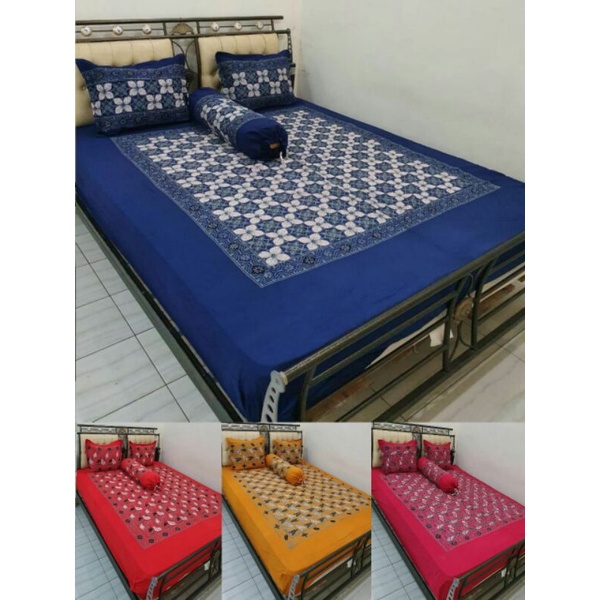 SPREI BATIK CAP PEKALONGAN HALUS LEMBUT SIZE 180 x 200 SPREI BATIK CAP PEKALONGAN ASLI